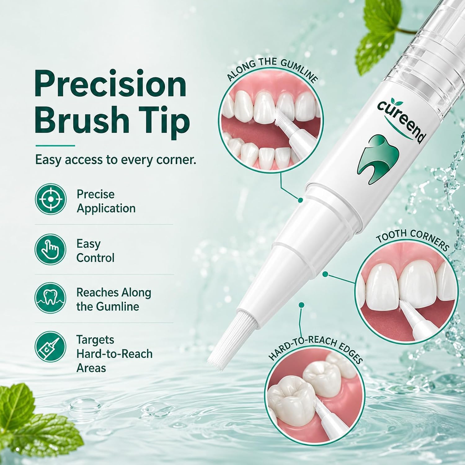 2Pcs Cureend Gum Repair Gel, Cureend Teeth Repair Gel, Gum Treatment & Oral Fresh, Gentle Teeth Repair, for Complete Oral Care image 5