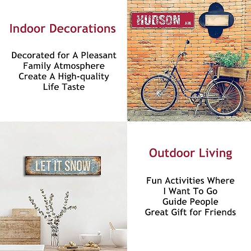 Miniatura 3 de Placa de metal MCDONALDS con el apellido Drive Street Sign Tamaño 4 x 16 pulgadas