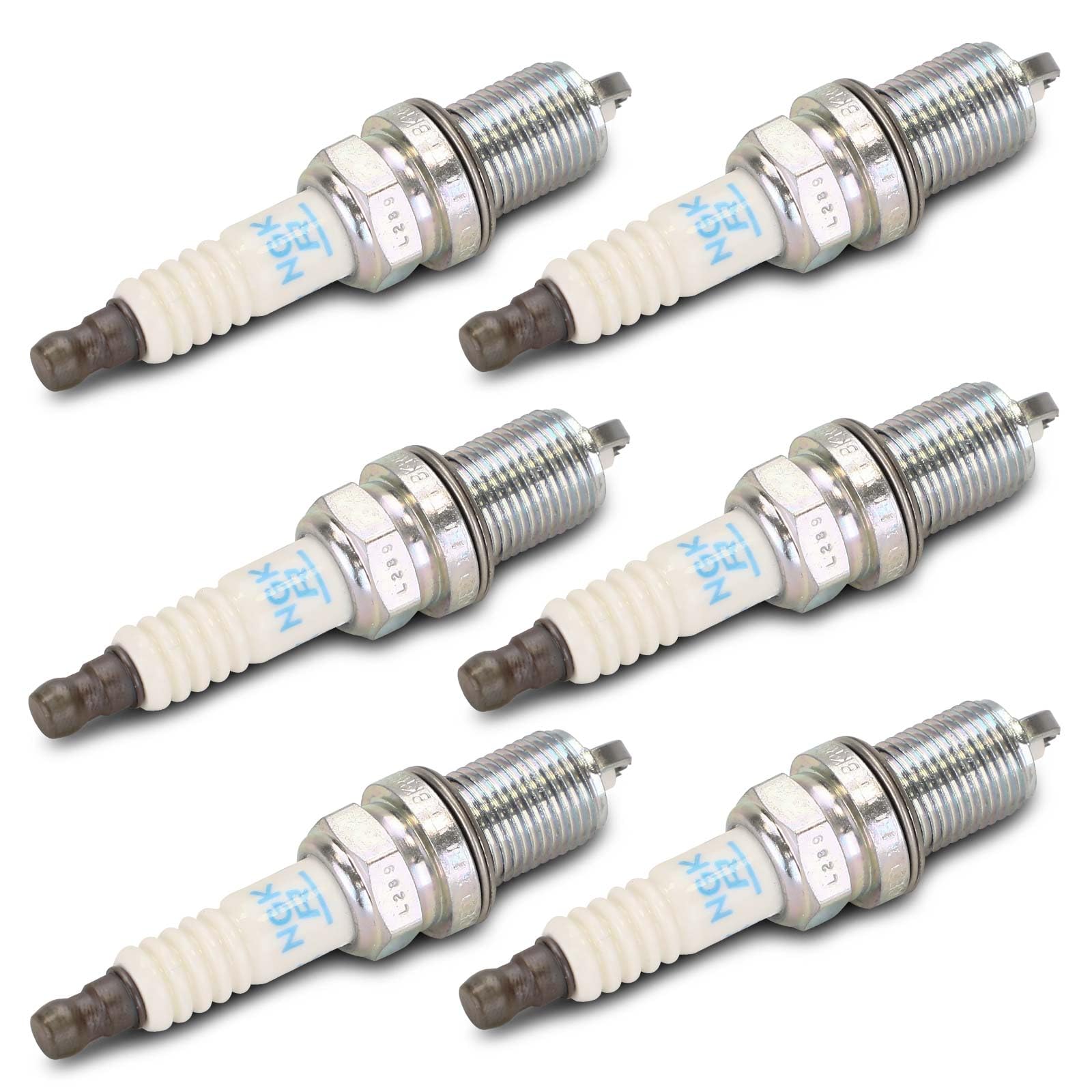 6x Bougie d'origine NGK BKR6EK Compatible avec 3er E36 2.0L-​2.8L 1990-​1998 3er Touring E36 2.0L-​2.8L 1994-​1999 5er E39 2.0L-​2.8L 1995-​1999 5er Touring E34 2.0L 2.5L 1991-​1996
