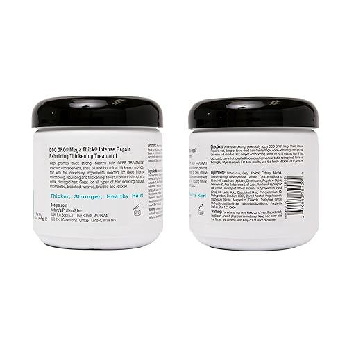 Miniatura 5 de Doo Gro Mega Thick Hair Care Bundle 4 piezas  Champú, acondicionador, loción para el crecimiento y tratamiento  Cabello más grueso, más fuerte,