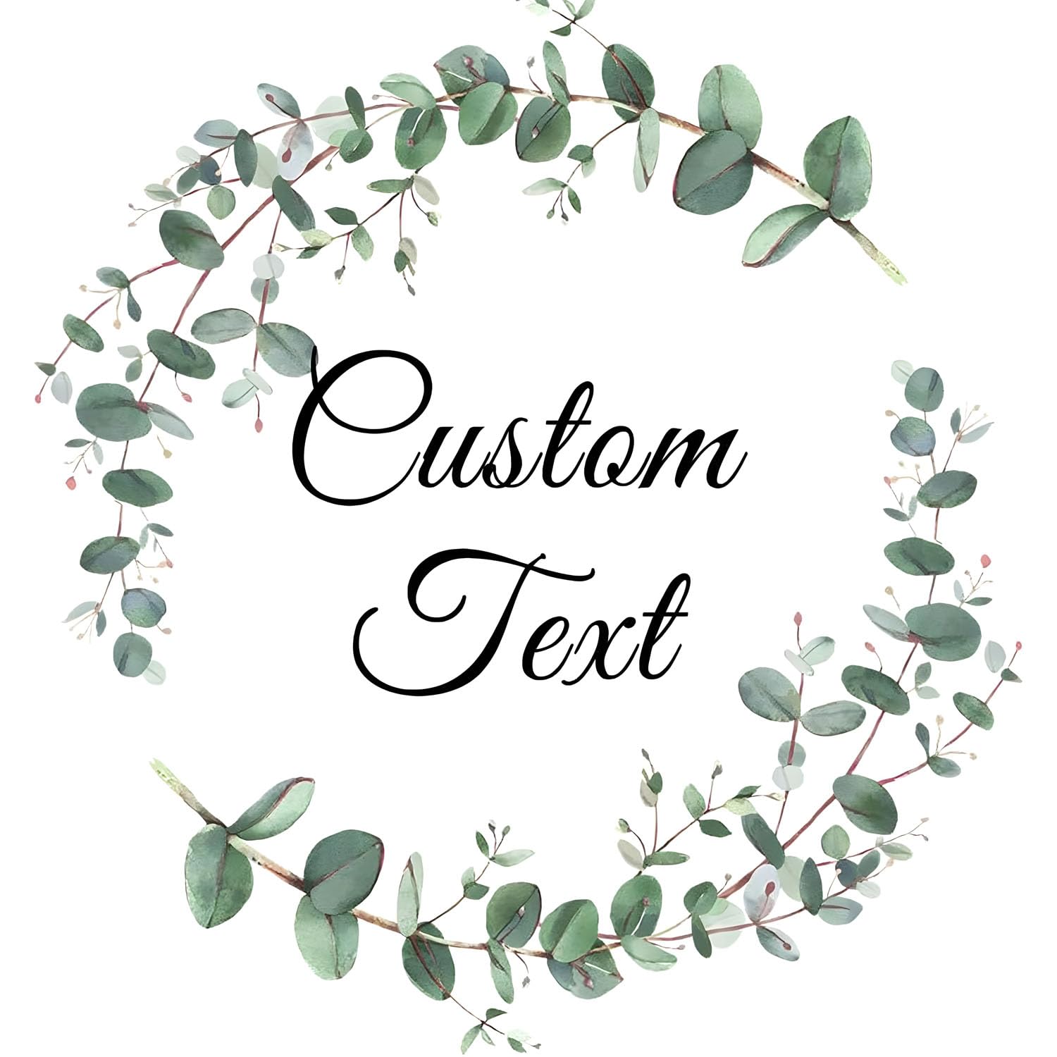 Custom Stickers for Weddings, Birthdays & Businesses - Personalized Labels with Your Logo - Waterproof, Fade and Heat Resistant - Pack of 100-1000 (