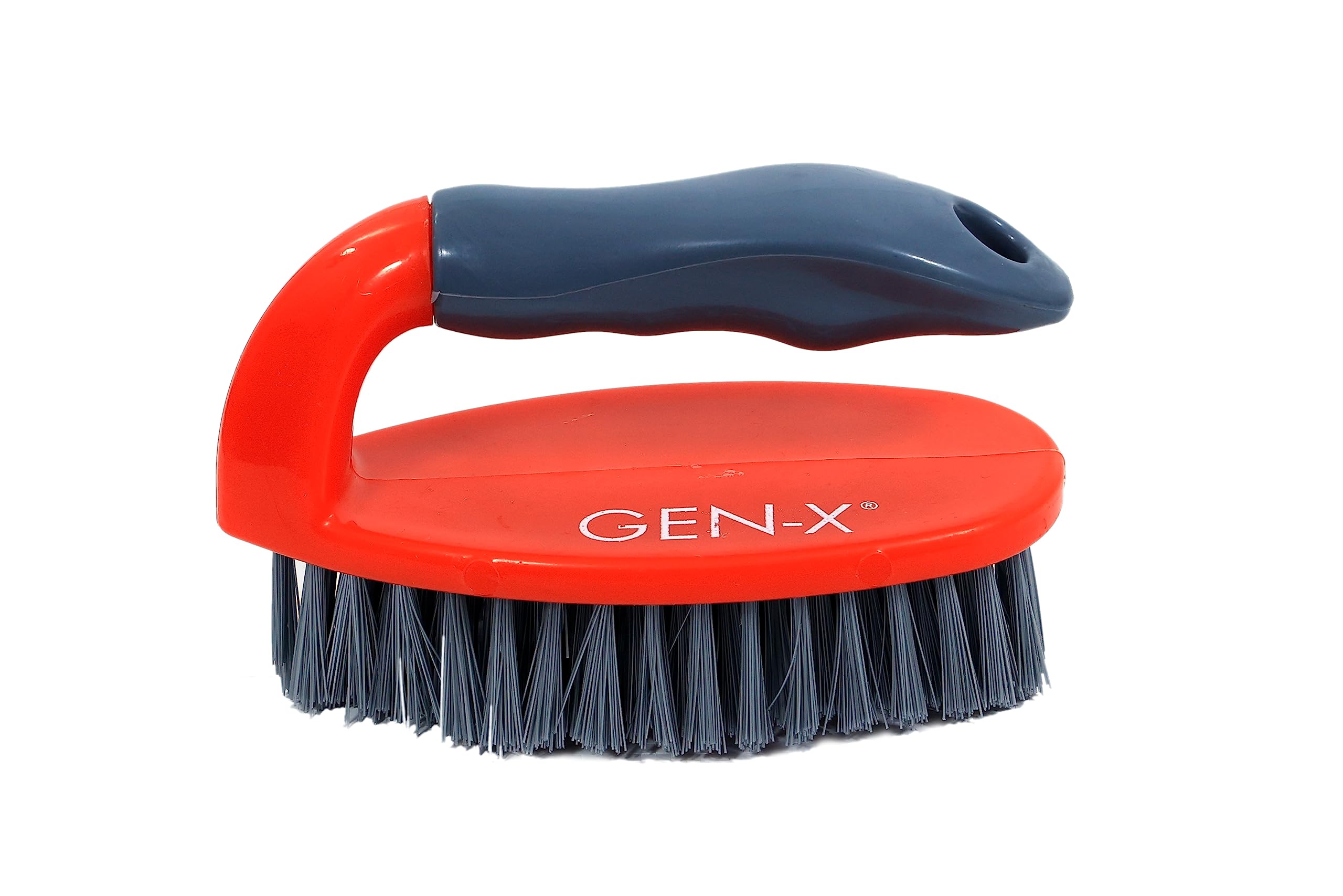 GEN-X Clothes Cleaning Brush, Multipurpose Usage Brush, Cloth Brush with Handle, Spotting Brush, Laundry Stain Brush Pack of 1