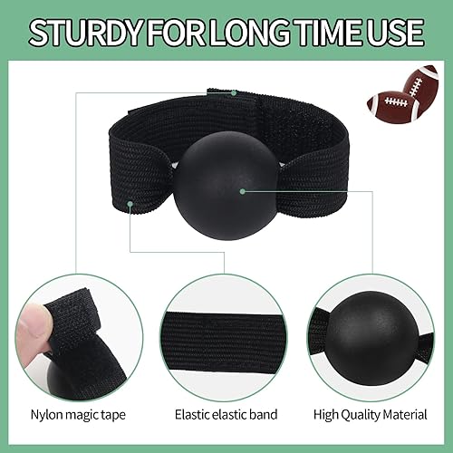 Miniatura 4 de Vefungyan Banda de entrenamiento de captura de fútbol, receptor de captura de fútbol, ayuda de entrenamiento, correa de mano para principiantes