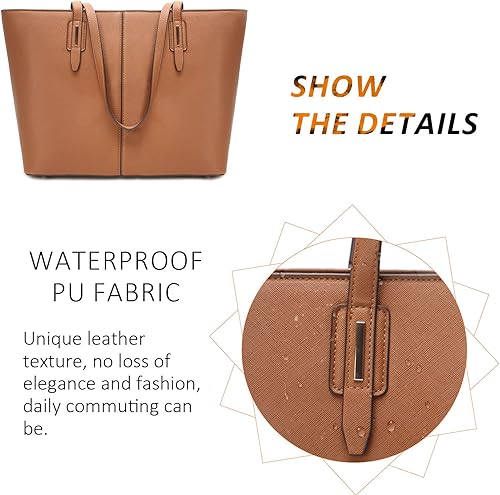 Miniatura 6 de Purses and Handbags for Women Tote Bags Shoulder Bag Top Handle Satchel Bags Purse Set