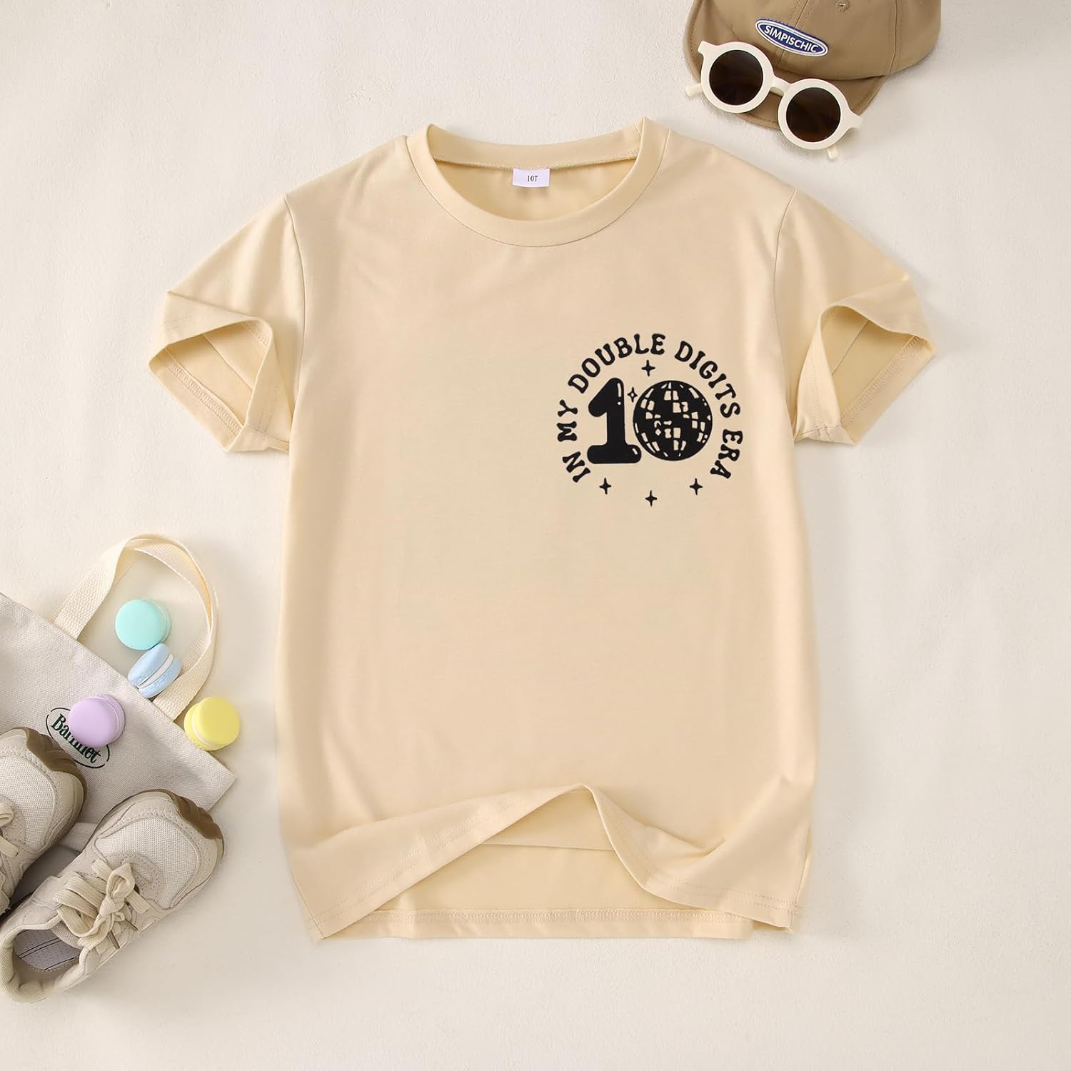 BOUTIKOME in My Double Digits Era Shirts Boys Birthday T-Shirt 10 Years Old Tees 10th Tops Ten Birthday Party Outfits - Image 5