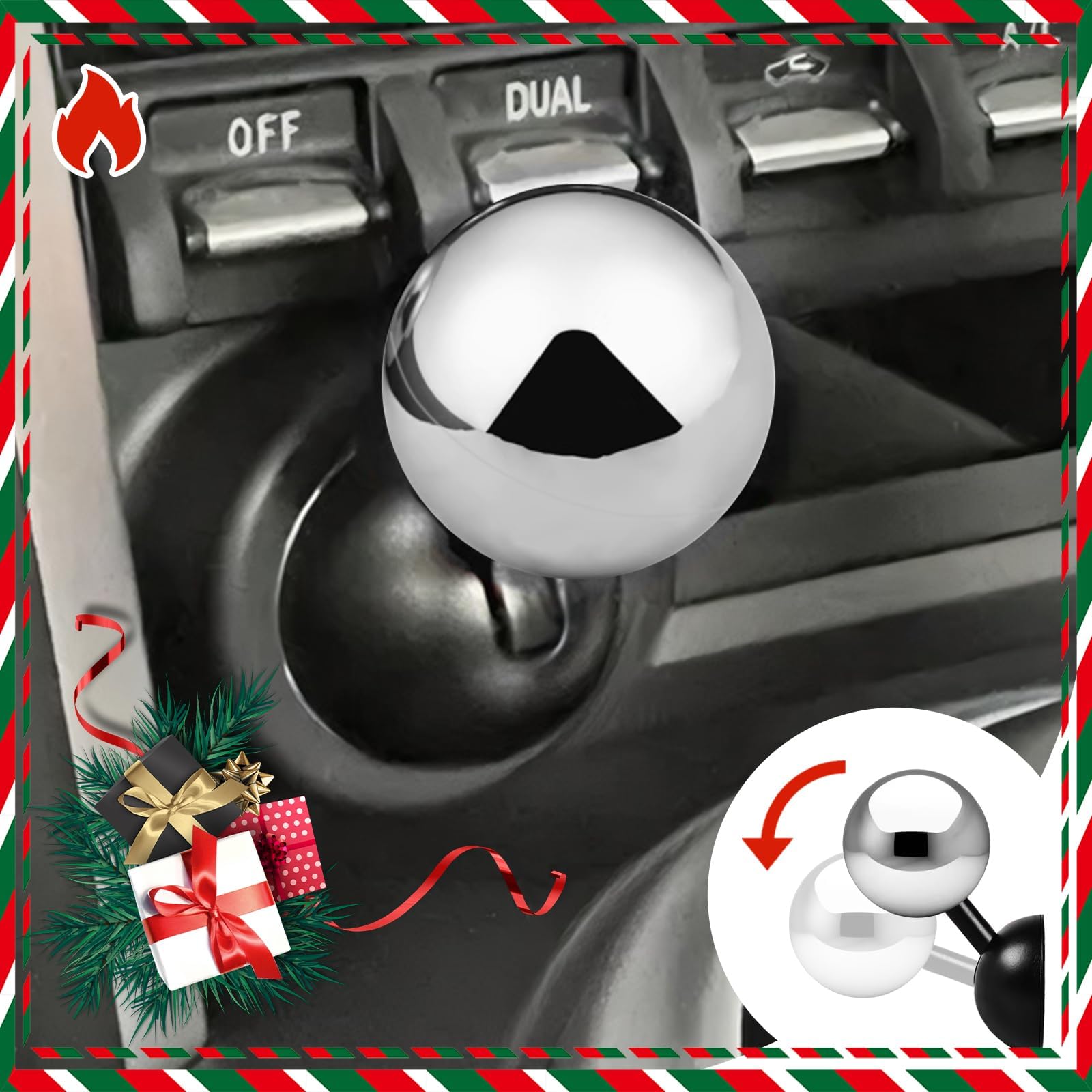 𝙊𝙧𝙞𝙜𝙞𝙣𝙖𝙡｜Push Start Button Cover Metal Car Joystick Push to Start Car Joystick Starter Engine Start Stop Button Cover Car Ignition Button Cover Cool Car Accessories Interior Decorations Silver