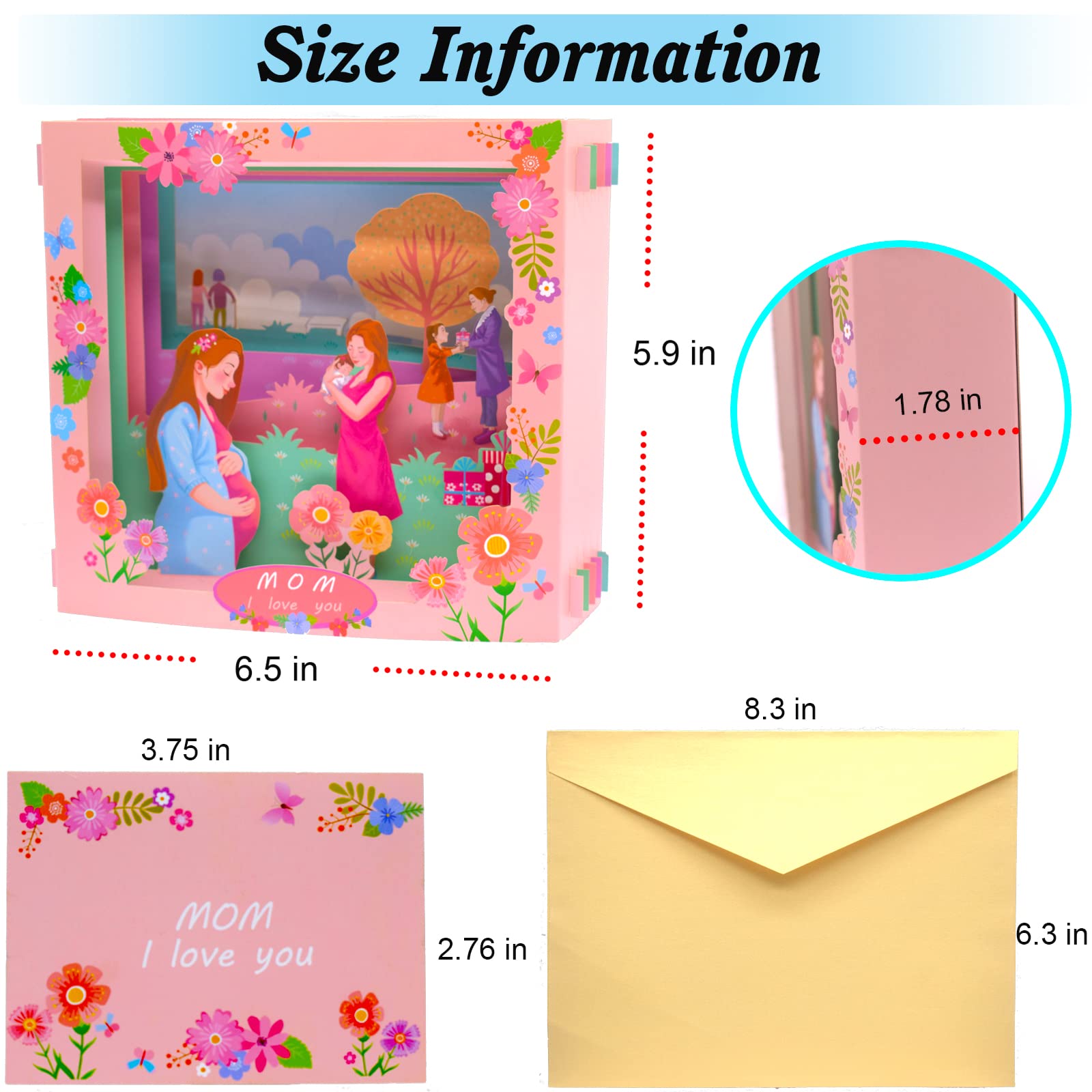 Tarjeta De Felicitación 3D Para El Día De La Madre, Ramo De Flores Pop Up Regalo Para El Dia De Los Maestros Tarjeta De Mariposa Hueca Regalos De Cumpleanos