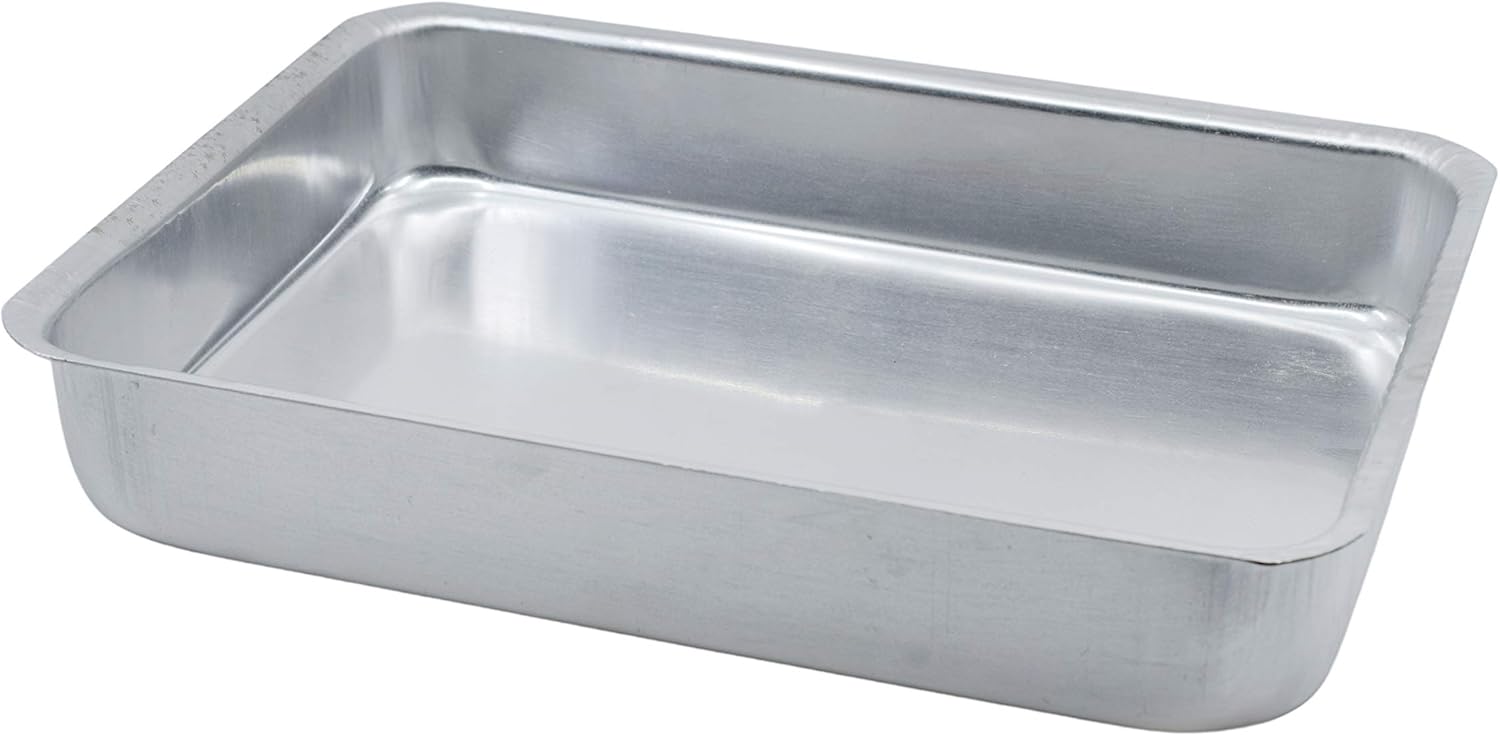 EISCO Dissection Tray, 14" x 10" - Without Wax - Aluminum