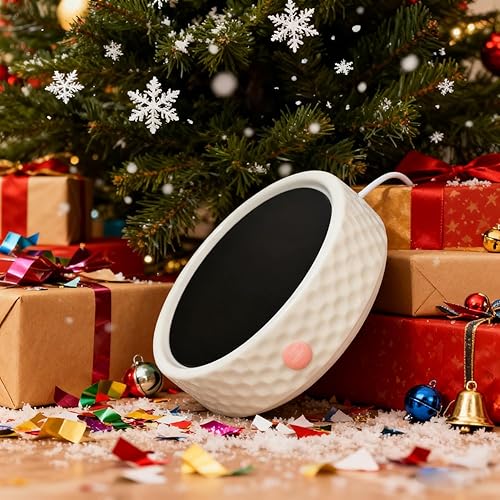 Vista 6 de Electric Large Candle Warmer Plate - Ceramic Candle Wax Warmers for Jar Candles, Coffee Mug Warmer, Cup Warmers for Home Office, Aromatherapy