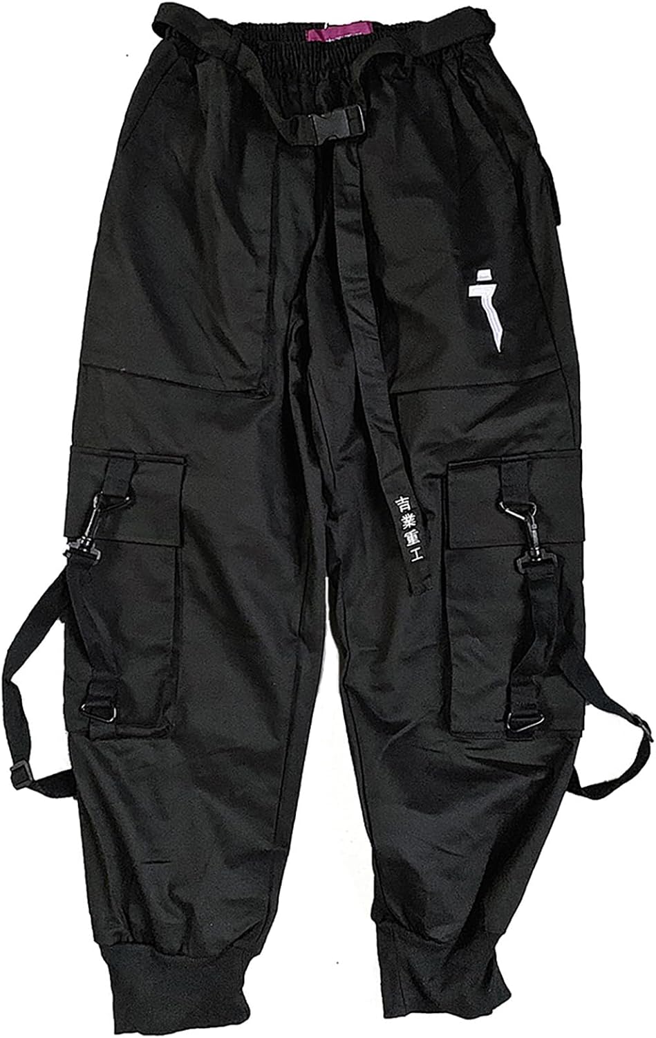 Niepce Inc Japanese Streetwear Techwear Cargo Pants for Men with Straps - Image 6