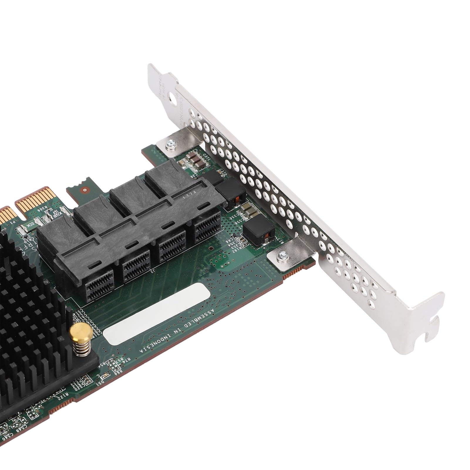 LICAEVEY Tarjeta Controladora Raid SAS, Tarjeta de Matriz ASR 71605, 4 Puertos 8643, caché de 1 GB, Interfaz de Alta Velocidad PCIE X8 de 6 GB, Plug and Play