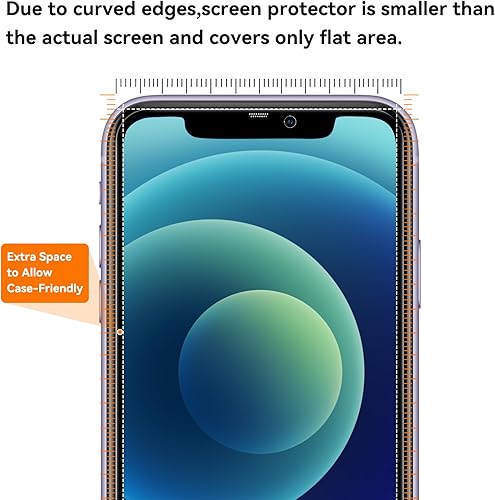 Miniatura 5 de Paquete de 2 protectores de pantalla para iPhone 11iPhone XR 6.1 pulgadas + kit de instalación fácil de alinear automáticamente, vidrio templado