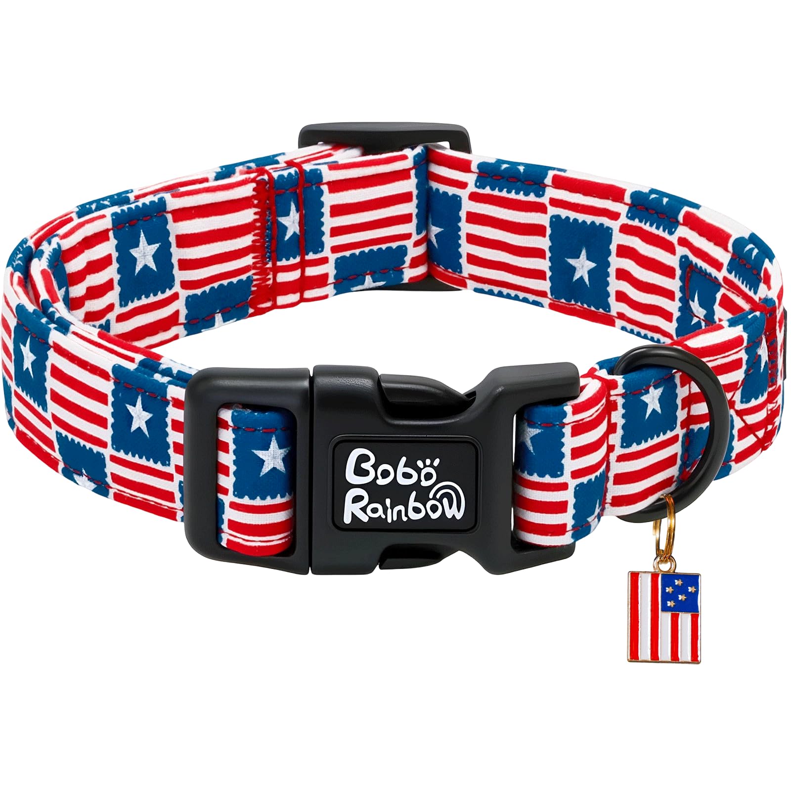 Collier pour chien réglable qui s'attache facilement petit format