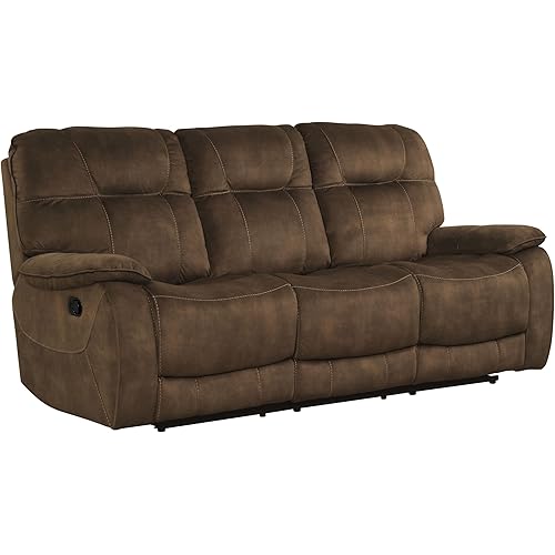 Cooper - Shadow Brown Triple Reclining Sofa