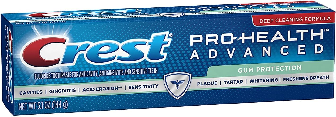 Crest Pro-Health Advanced Gum Protection Toothpaste, 5.1 oz (Pack of 2)