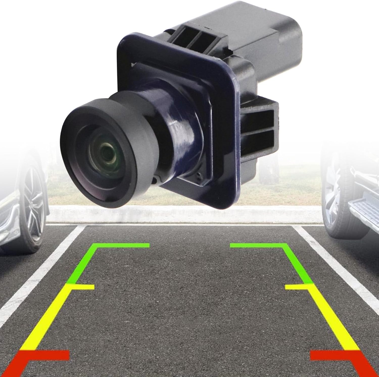 MOHANO Car Rear View Backup Camera HD Fit for 2011-2014 Ford F-150, for 2015-2018 Ford Mustang, Park Assist Backup Camera Trajectory Replace OE# BL3Z-19G490-B, EL3Z-19G490-D