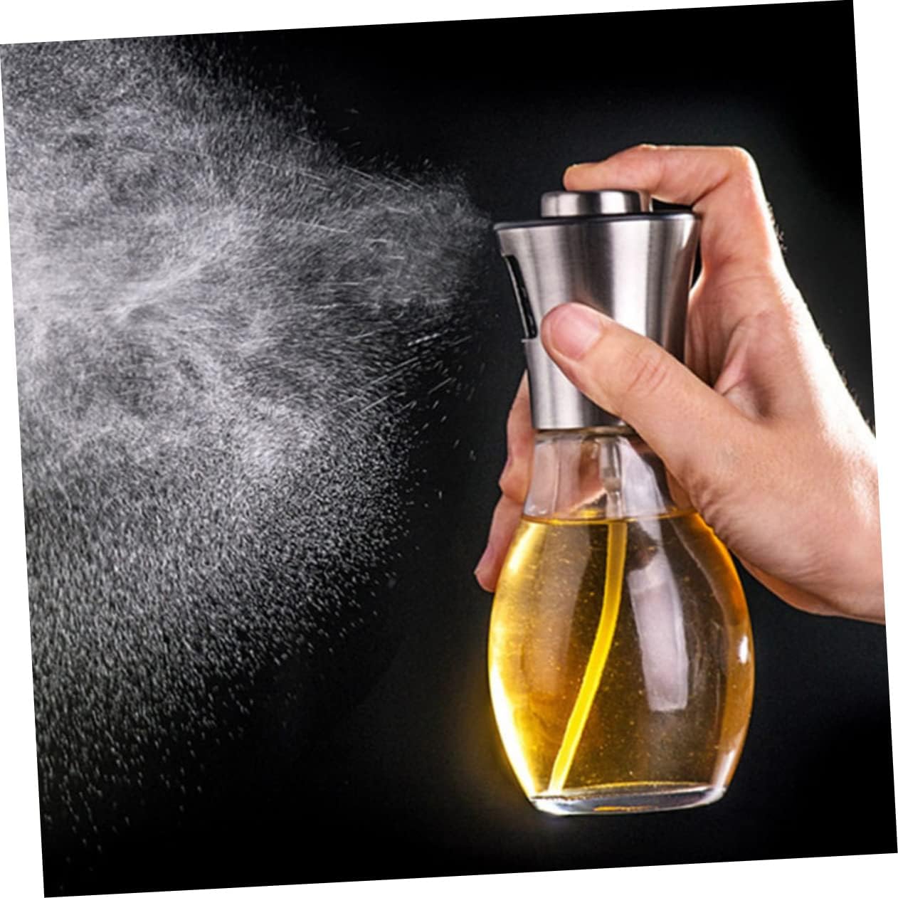 2sets Oil Storage Bottle Dispenser Spray Bottles for Sauces Misting Bbq Cooking Supply