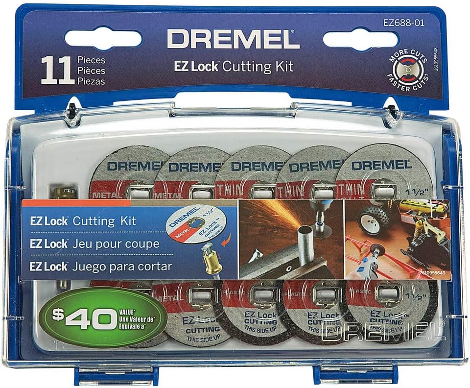 Dremel EZ688-01 10 Piece Mini Cutting Kit