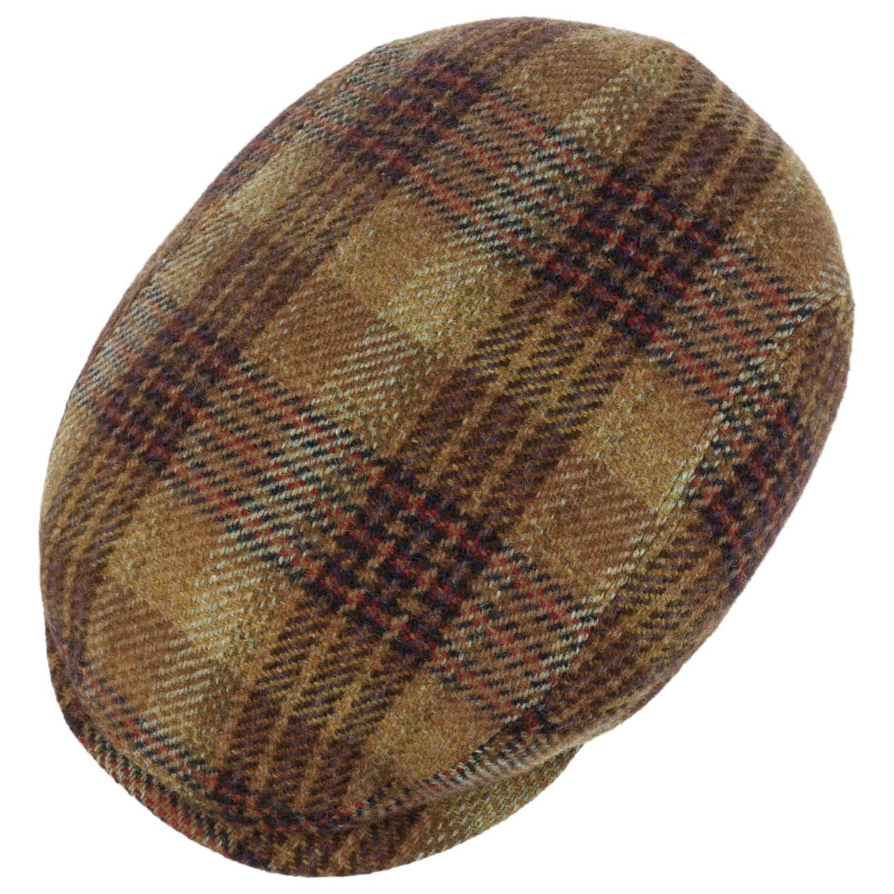 Stetson Driver Wool Garage Flatcap Schirmmütze Karos Herren Herbst Winter