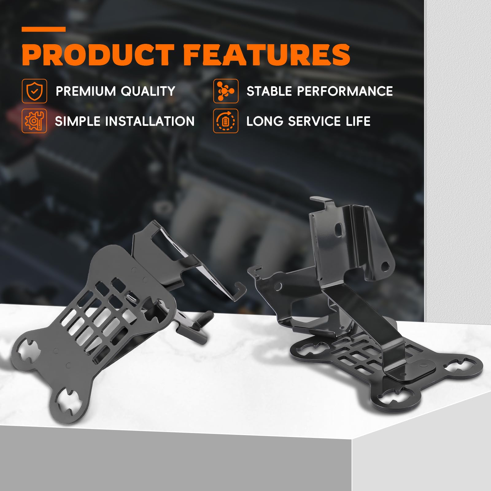 Amazon.com: GoaMotors Radar Bracket with Alignment Mounting Clip