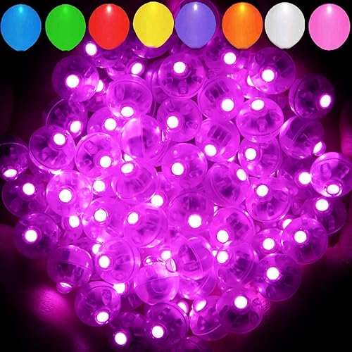 Miniatura 7 de Aogist 100 luces de globo verde, mini bola impermeable de largo tiempo de espera, lámpara LED redonda para linterna de papel, fiesta, boda