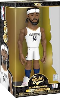 Funko Vinyl Gold 12": NBA - Brandon Ingram - 1/6 Quote Für Seltene Chase-Variante - Sammelbare Vinyl-Actionfigur - Geschenkidee Zum Geburtstag - Offizielle Handelswaren - Für Ihre Sammlung Und Display