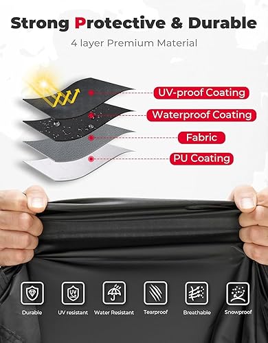 Miniatura 2 de KEMIMOTO Funda completa compatible con Can-Am Ryker 600 900 Sport Rally Edition Ryker Bike cubierta completa resistente a todo tipo de clima, con