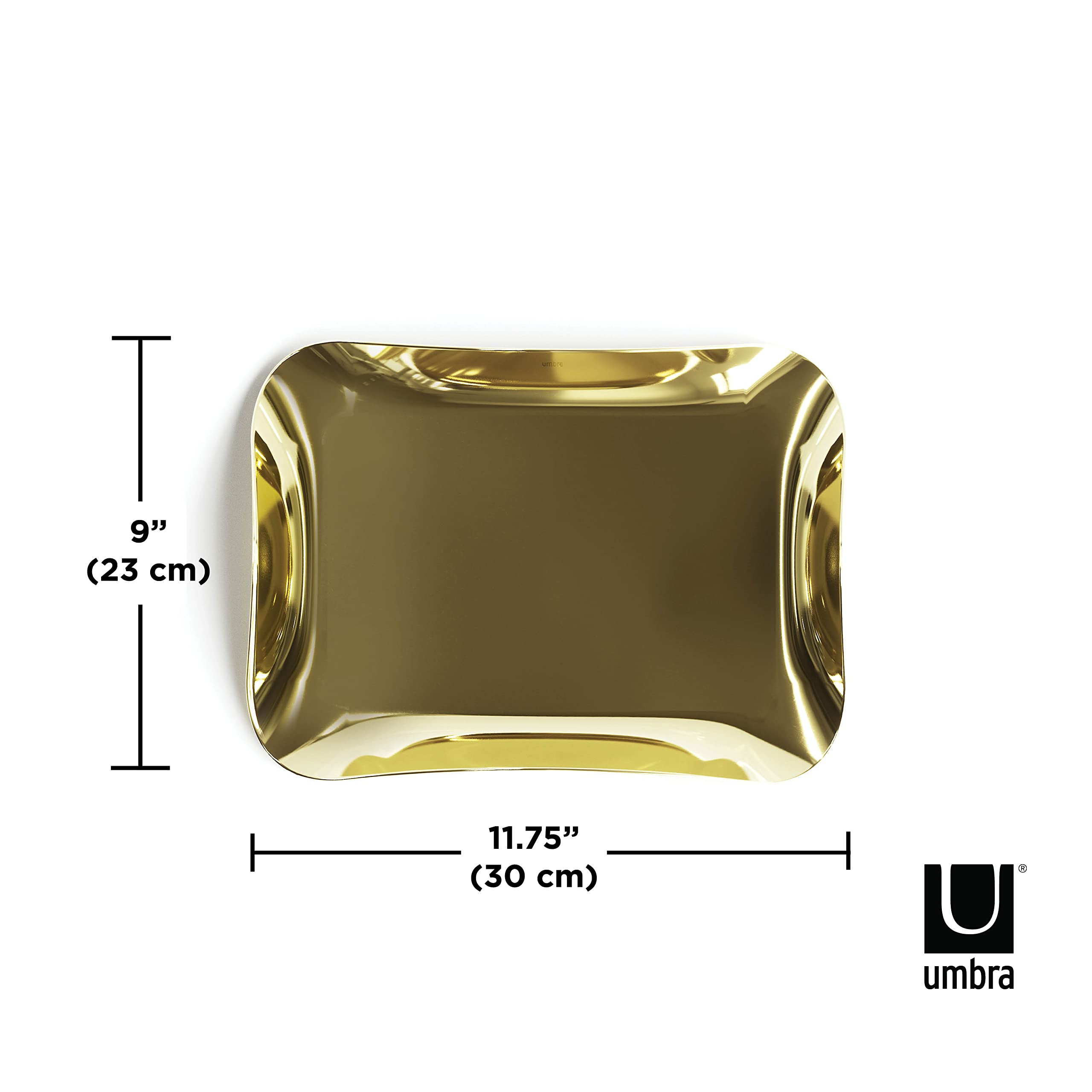 Amazon.com: Umbra Wave Tray, Brass : Home & Kitchen