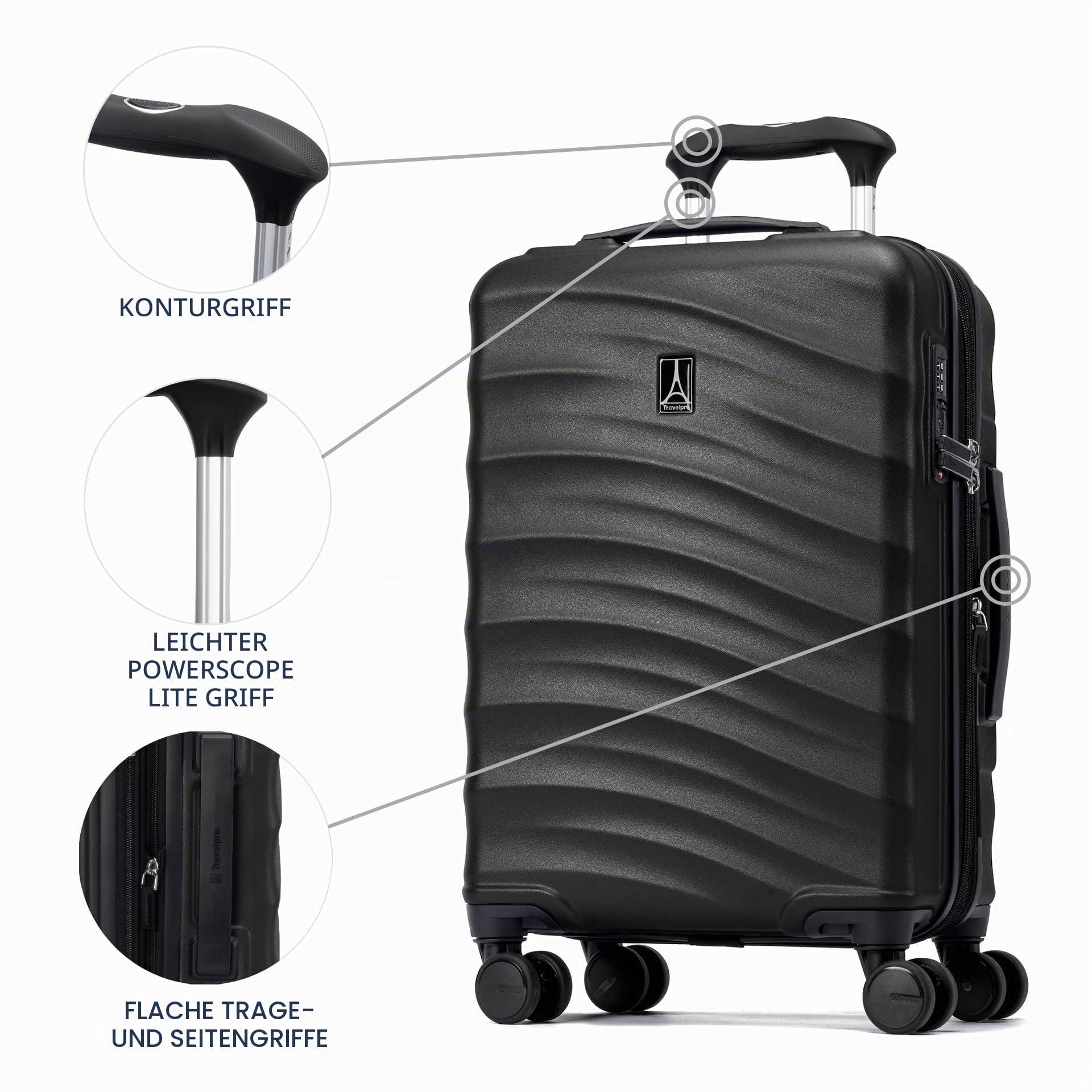 Travelpro Maxlite Air V2 Hartschalenkoffer mit Erweiterungsfunktion