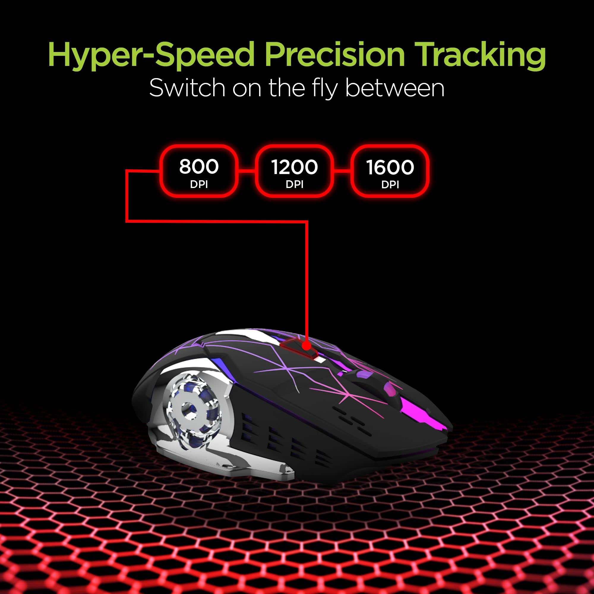 Amazon.com: Wireless Gaming Mouse with 2.4GHz Technology