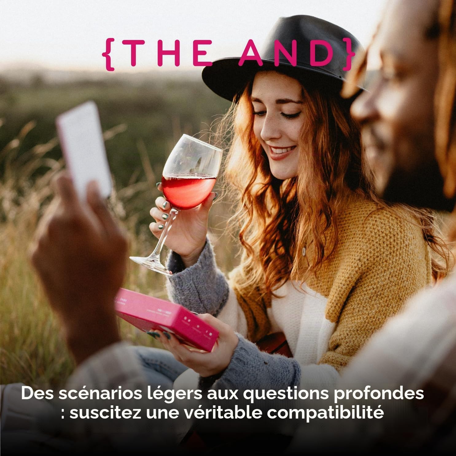 {THE AND} Jeu de cartes édition de rencontres, jeu d'expérience humaine pour adultes