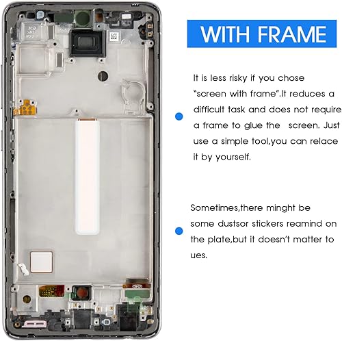 Miniatura 3 de Para Samsung Galaxy A52 4G SM-A525 6.5 pulgadas Reemplazo de pantalla SM-A525F SM-A525M Pantalla LCD Pantalla táctil Digitalizador Kit de reparación