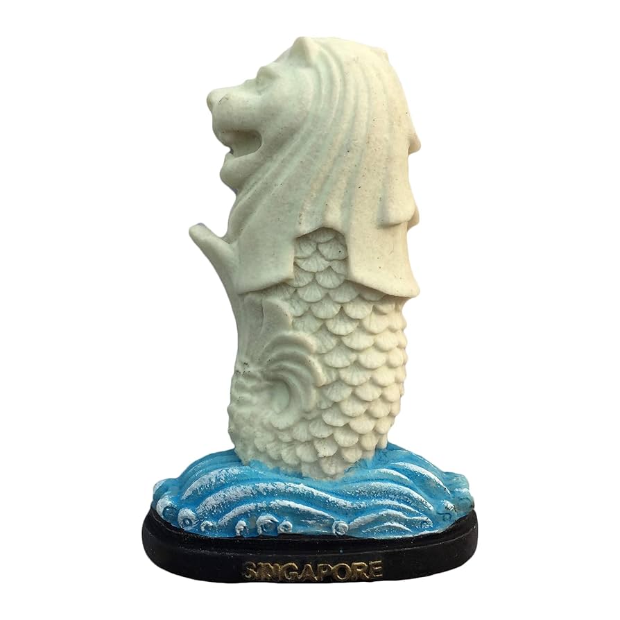 Amazon.co.jp: 発光シンガポールマーライオン冷蔵庫用マグネット