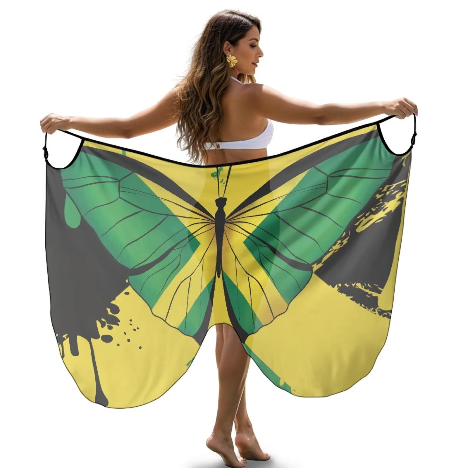 2025 Schmetterlings-Sarong-Wraps für Damen, Hawaii Must Haves S, M, L