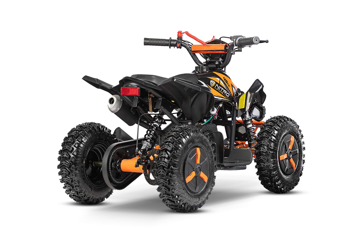 49cc mini Kinder Quad Python Snowy-Profile L Sport 6', Farbe:Grün