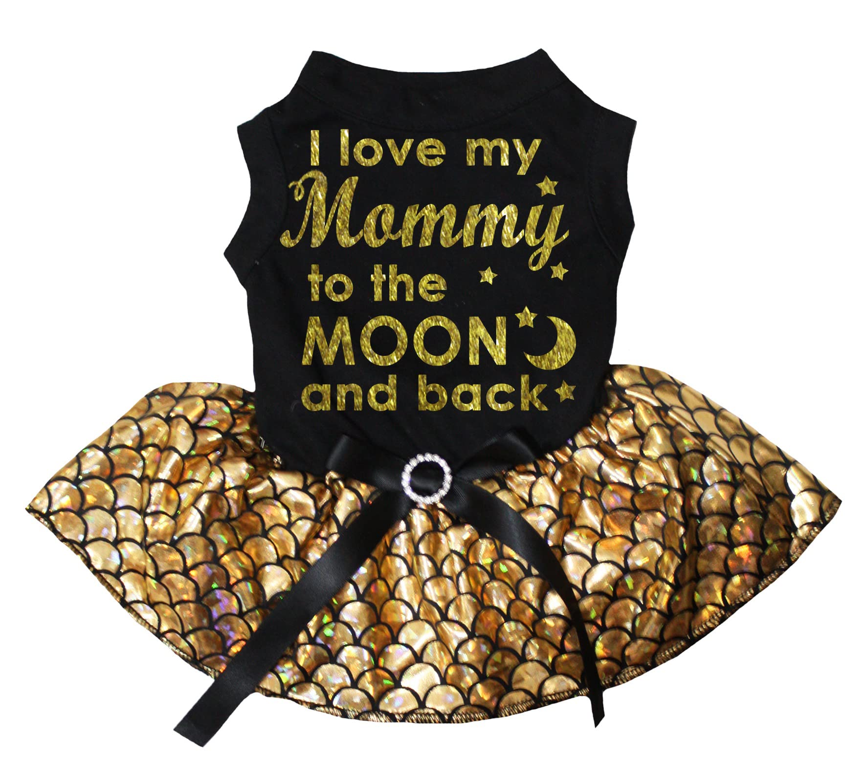 Robe pour chiot I Love My Mommy déclaration d'amour taille L