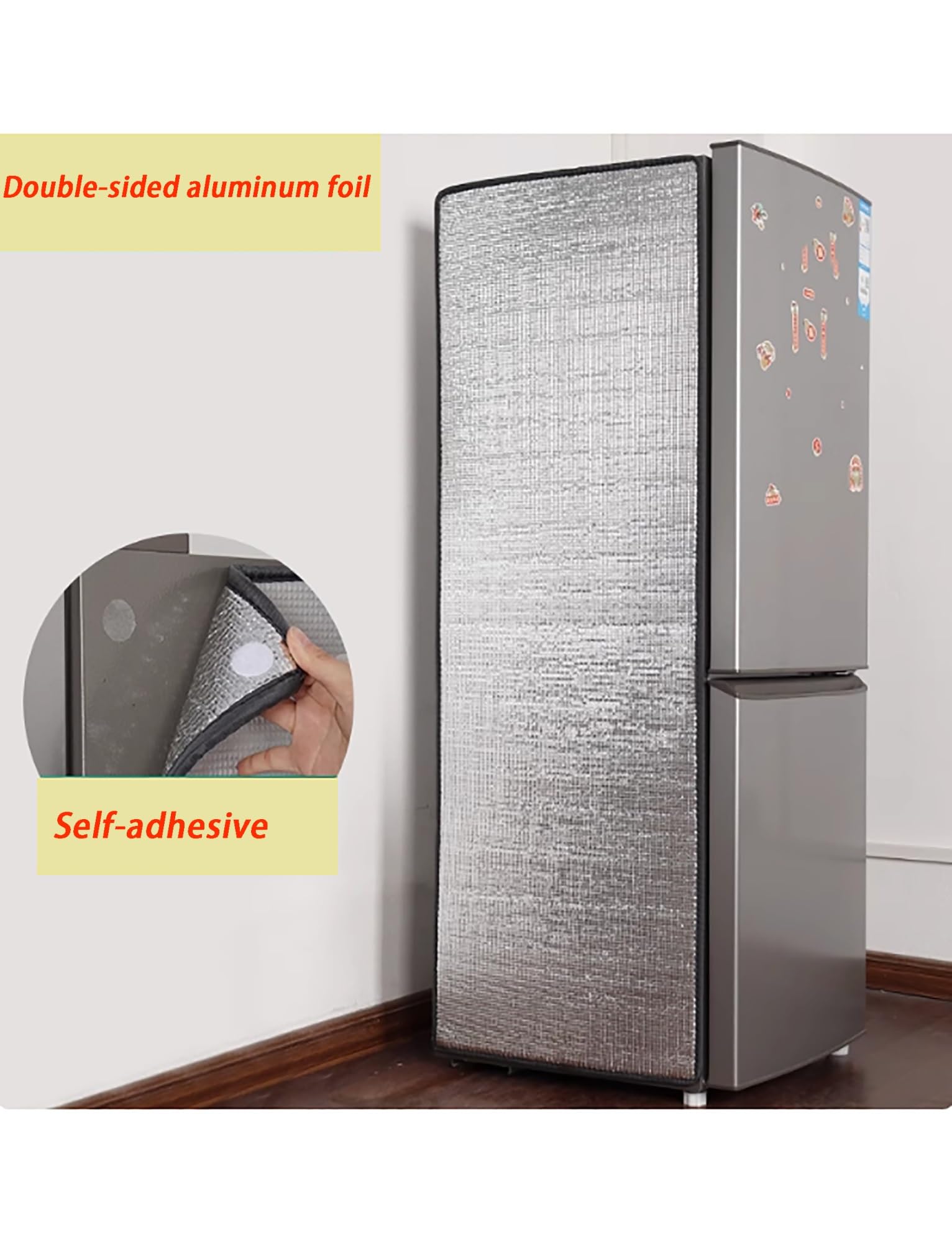 Cubierta para refrigerador al aire libre, pantalla aislante impermeable para congeladores y neveras, escudo protector contra el calor