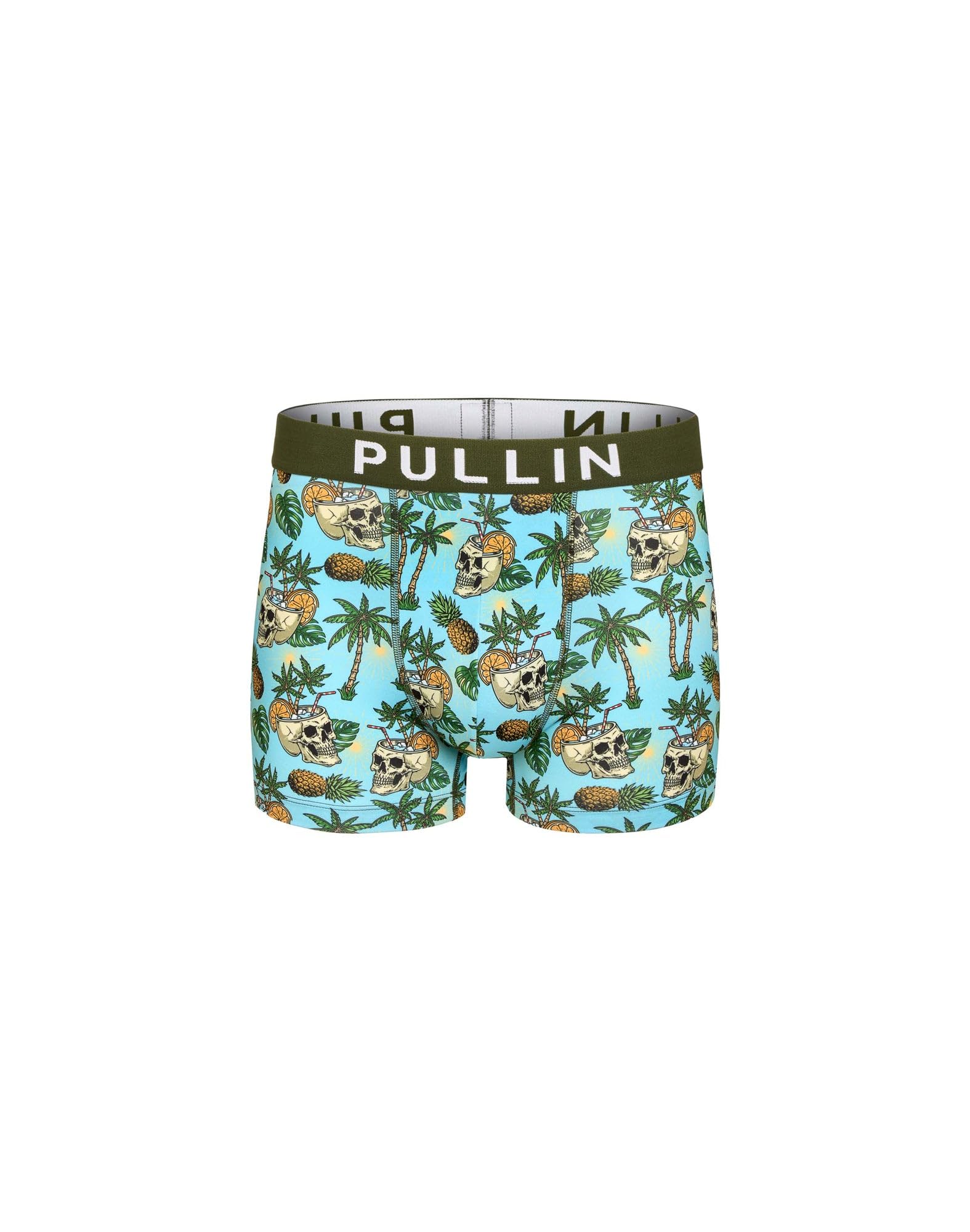 PULLIN - Boxer Court SKUCOK Multicolore, caleçon Boxeur