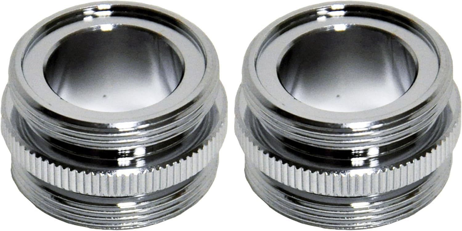Danco 10520 Faucet Aerator Adapter, For Use With 15/16 in Female Thread Adapters, Brass, Chrome Plated