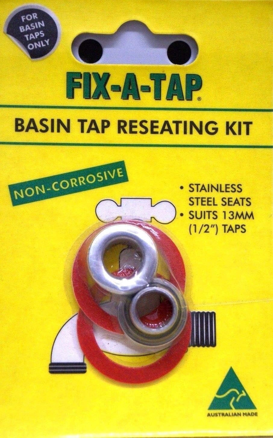 FIX-A-TAP Basin TAP RESEATING KIT Non Corrosive - Suits 1/2