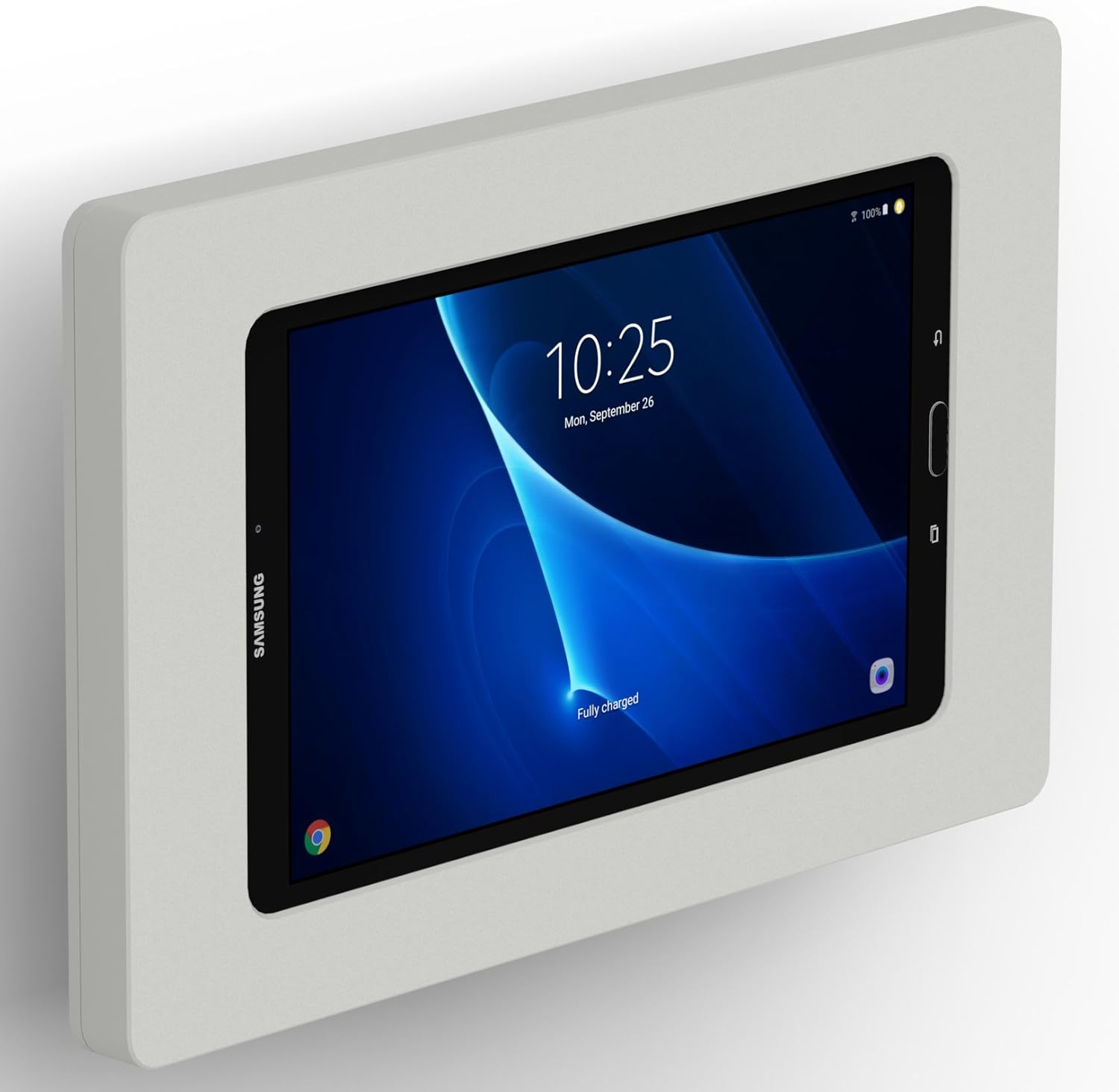 VidaMount Black Covered Home Button VESA Enclosure Compatible With IPad