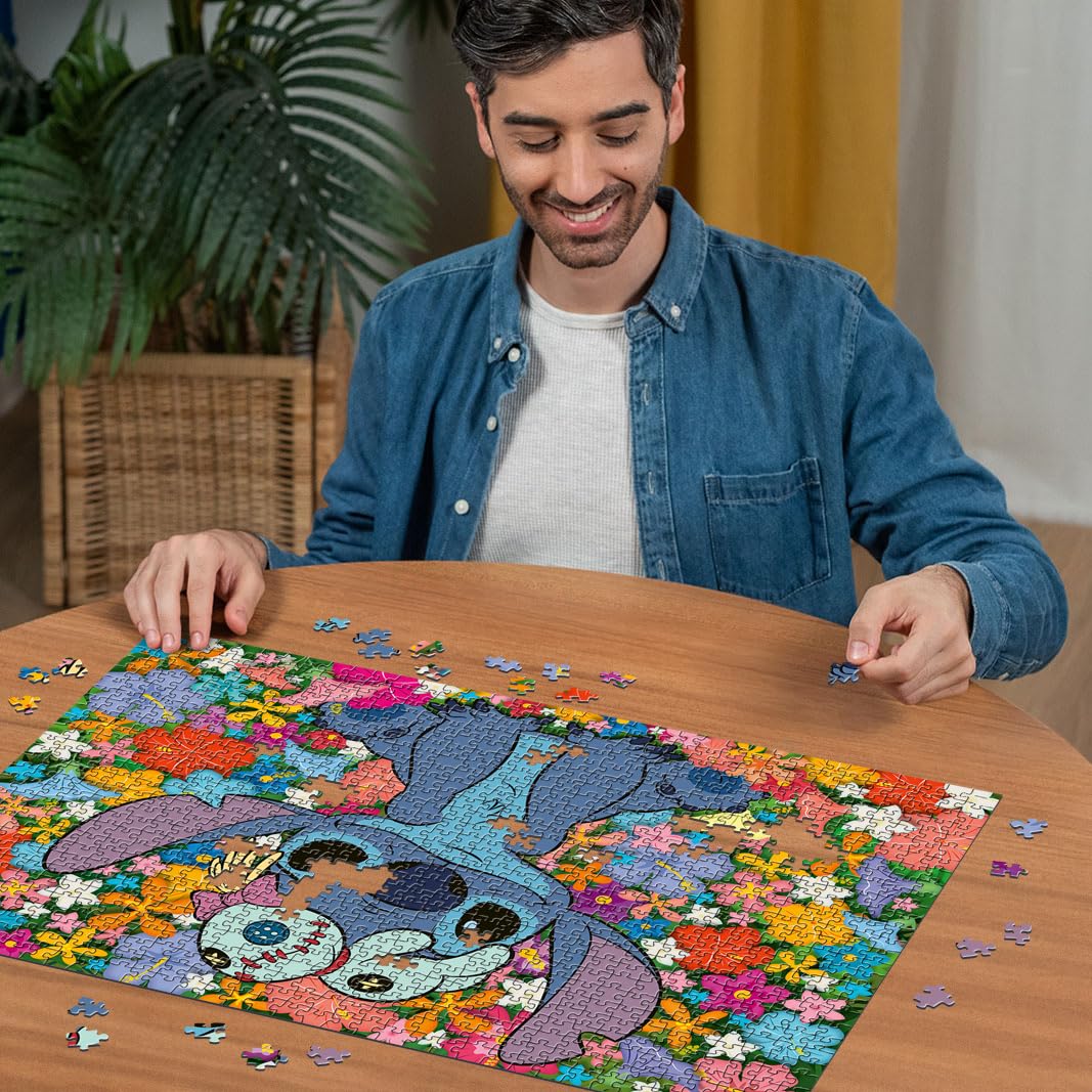 Ravensburger - Puzzle Stitch per Adulti e Ragazzi, 1000 Pezzi, Idea Regalo per Lei o Lui, 70x50 cm