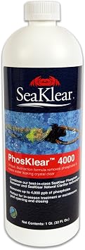 SeaKlear 1040120 PhosKlear 4000 Dual Pool Water Clarifier Phosphate Remover 32 Ounce