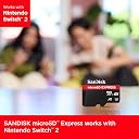SanDisk Express microSD Card 128GB, Up to 880MB/s Read, Up to 480MB/s Write, 100MB/s Sustained Write, U3, C10 gallery image