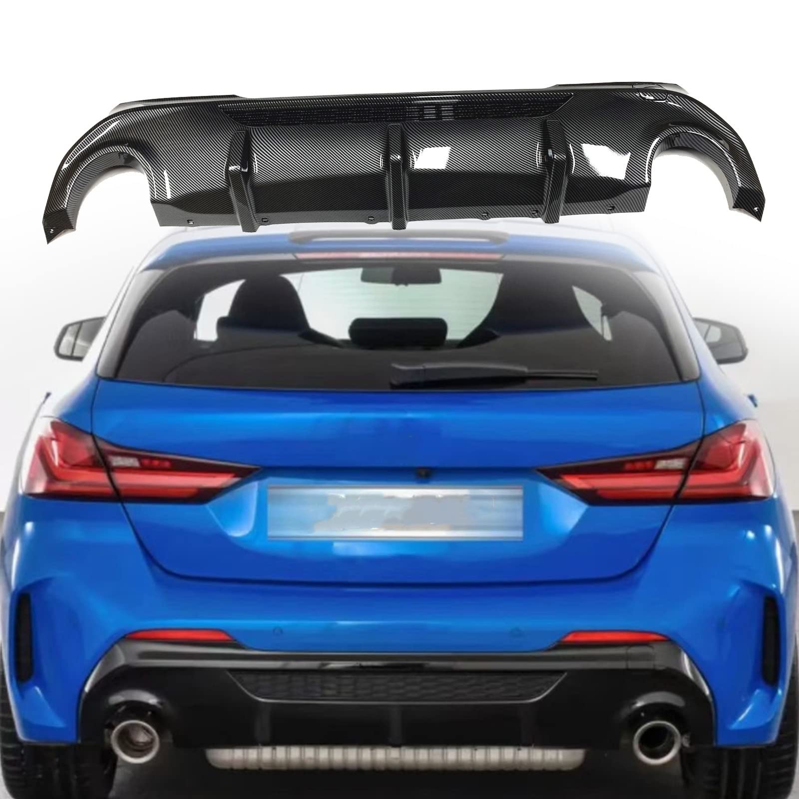 Spoiler arrière diffuseur lèvre pour Série 1 F40 2019 2020 2021 2022 2023 ABS
