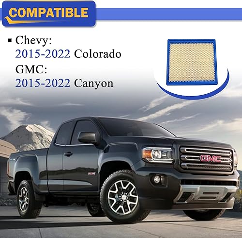 Miniatura 2 de Filtro de aire del motor A3195C para Chevrolet Colorado 2015-2022 2015-2022 GMC Canyon Reemplazo OE# 94775933 CA11959 GP959 WA10256