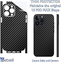 Vista 2 de 15 PRO MAX Skin Wrap 3M Película protectora para lados y espalda (fibra de carbono)