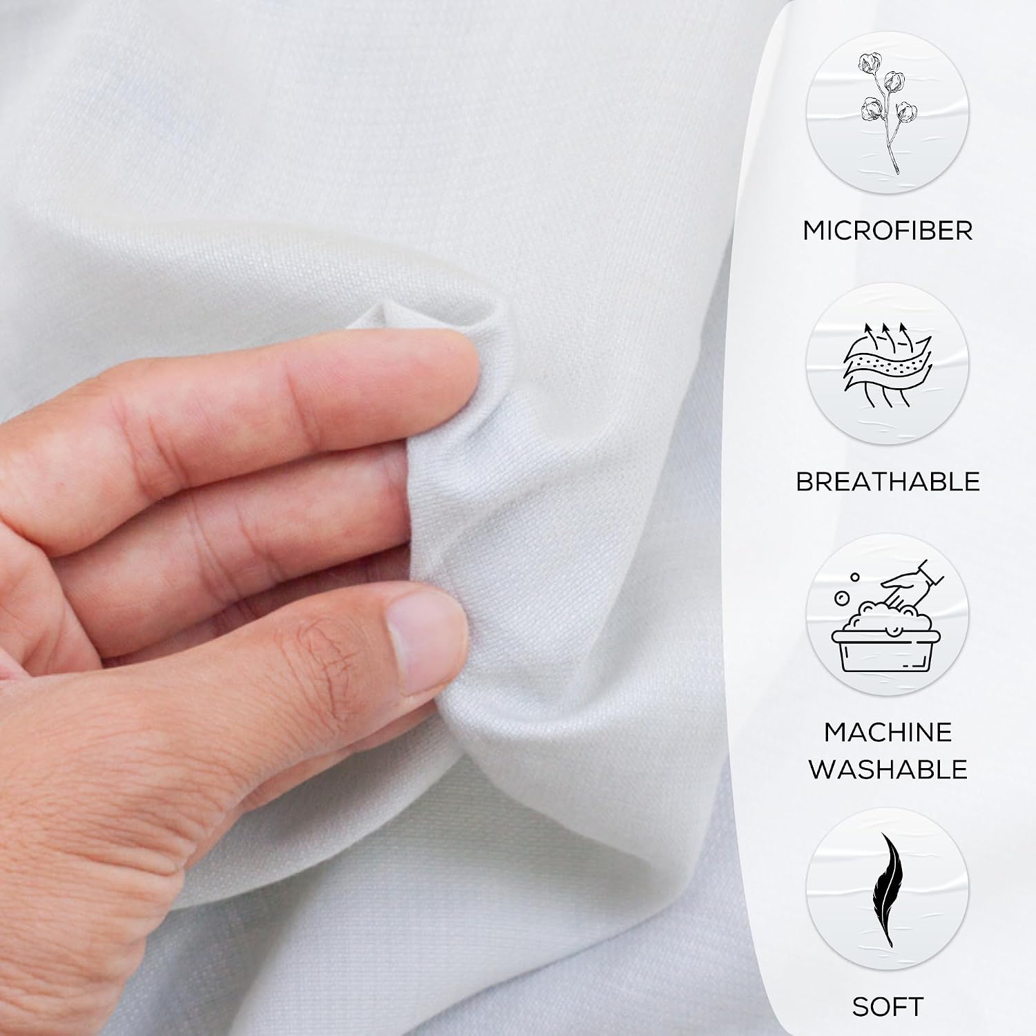 Condition photo showing As Is for gold textiles twin flat sheet 6 pack – brushed microfiber top sheets for home, hotel & hospitality – soft, durable & shrink-resistant flat sheets, easy-care bedding (6, white, twin) twin white 6