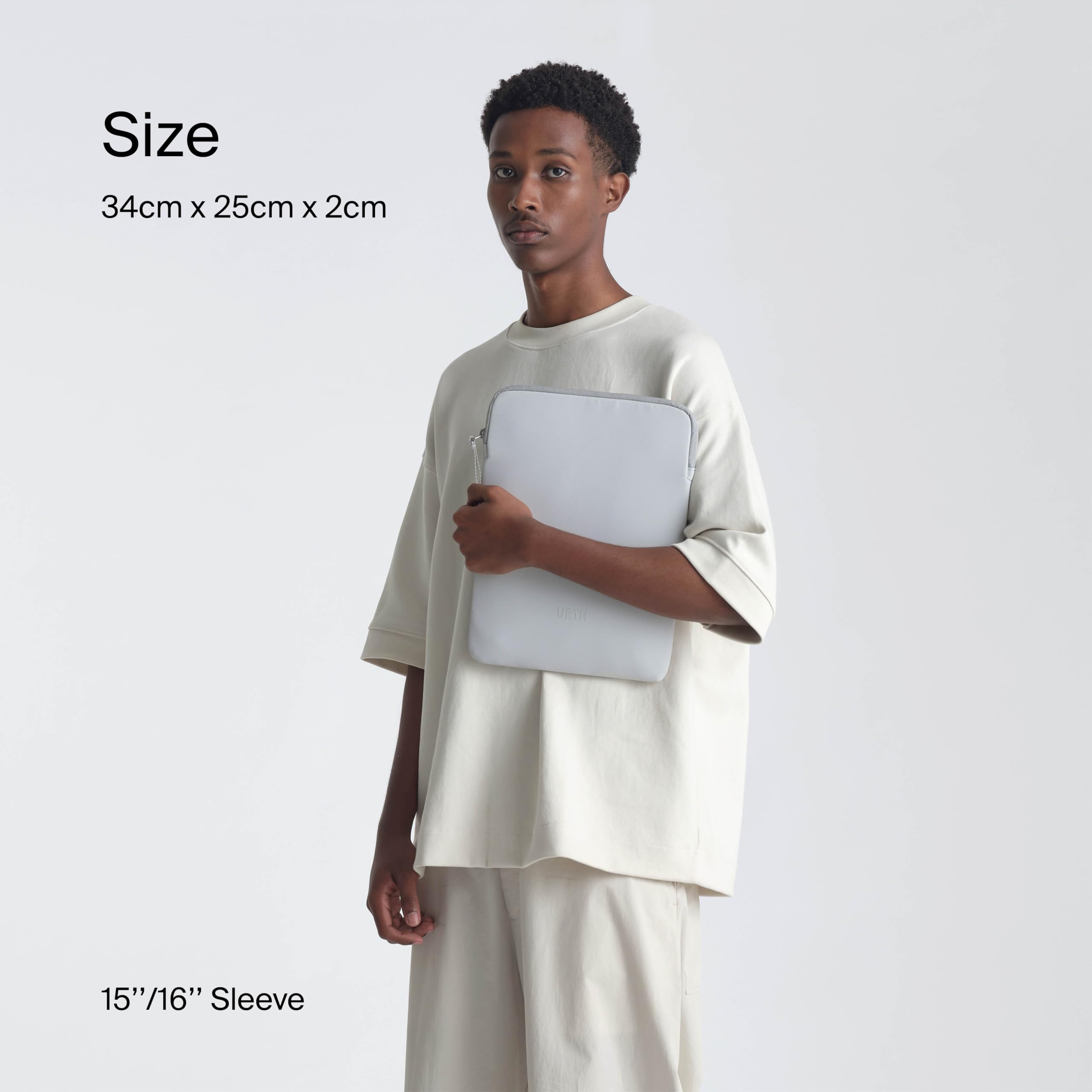 Urth ナオス 15/16” ラップトップ スリーブ (アッシュグレー) Amazon.co.jp: Urth ナオス 15/16” ラップトップ スリーブ