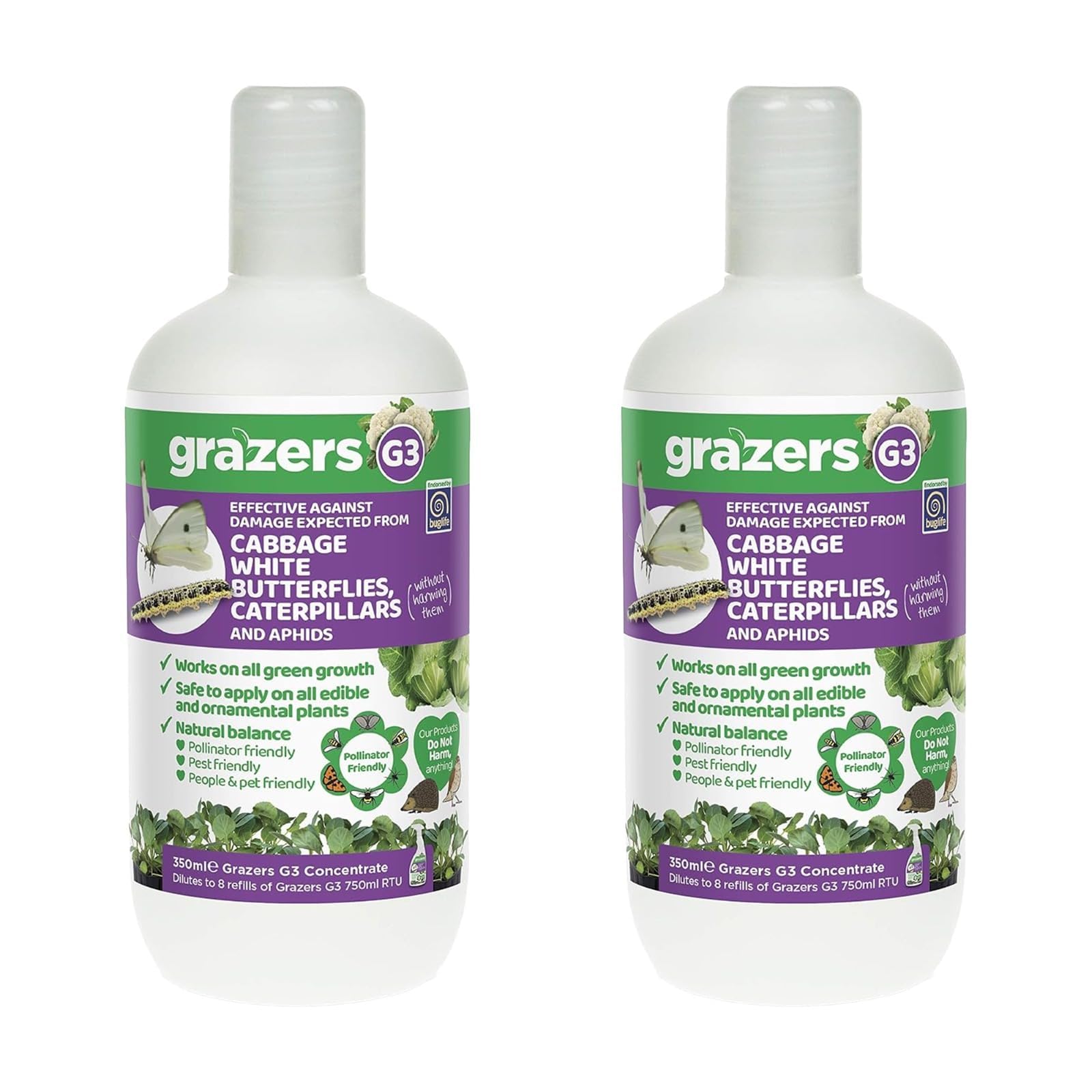 G3 Garden Plant Spray Concentrate, (Garden Plant Concentrate- 375ml, Pack of 2)